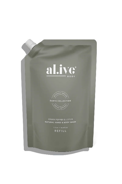 ALIVE BODY - WASH REFILL - PERTH STOCKIST - AUSTRALIAN STOCKIST - WA STOCKIST - AUSTRALIA STOCKIST - AUS STOCKIST - PERTH BOUTIQUE - WA BOUTIQUE - AUS BOUTIQUE - AUSTRALIA BOUTIQUE