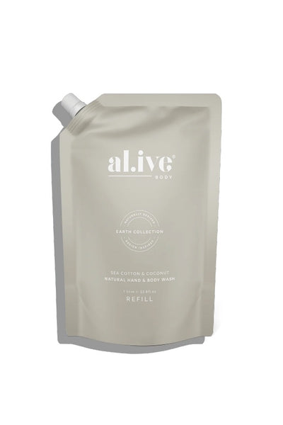 ALIVE BODY - WASH REFILL - PERTH STOCKIST - AUSTRALIAN STOCKIST - WA STOCKIST - AUSTRALIA STOCKIST - AUS STOCKIST - PERTH BOUTIQUE - WA BOUTIQUE - AUS BOUTIQUE - AUSTRALIA BOUTIQUE