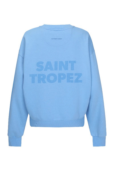 ARAMINTA JAMES - SAINT TROPEZ SWEATSHIRT - PERIWINKLE