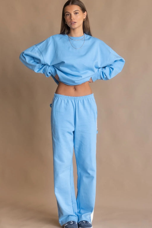 ARAMINTA JAMES - SAINT TROPEZ TRACKPANT - PERIWINKLE