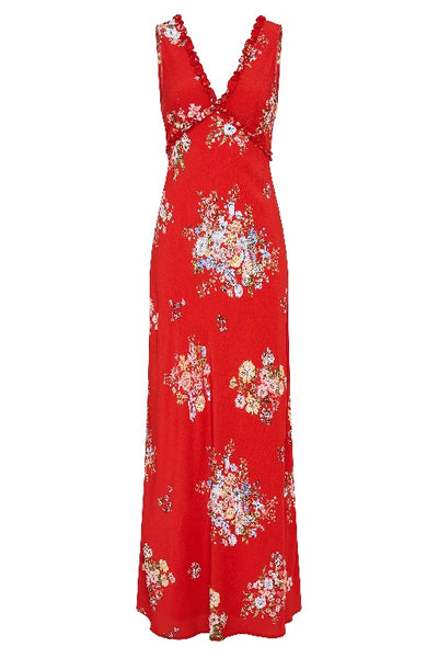 AUGUSTE - YOLANDA MAXI DRESS - RED - PERTH STOCKIST - WA STOCKIST