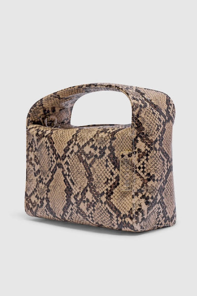 BRE LEON - LUCA MINI BAG - BEIGE PYTHON - PERTH STOCKIST - AUSTRALIAN STOCKIST - WA STOCKIST - AUSTRALIA STOCKIST - AUS STOCKIST - PERTH BOUTIQUE - WA BOUTIQUE - AUS BOUTIQUE - AUSTRALIA BOUTIQUE 