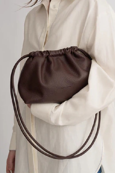 BRIE LEON - ALMA BAG - CHOCOLATE NAPPA - PERTH STOCKIST