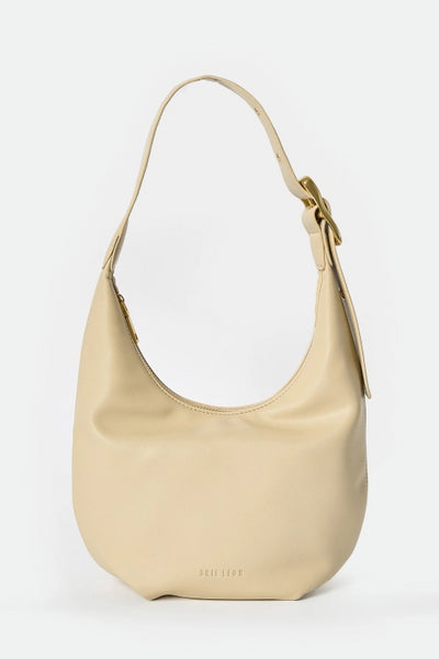 BRIE LEON - EVERYDAY CROISSANT BUCKLE BAG - CASHEW