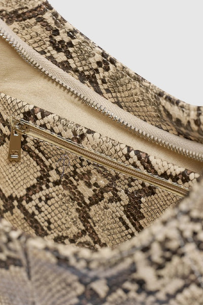 BRIE LEON - MISCHA SHOULDER BAG - BEIGE PYTHON - PERTH STOCKIST - AUSTRALIAN STOCKIST - WA STOCKIST - AUSTRALIA STOCKIST - AUS STOCKIST - PERTH BOUTIQUE - WA BOUTIQUE - AUS BOUTIQUE - AUSTRALIA BOUTIQUE 