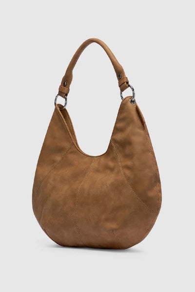 BRIE LEON - MISCHA SHOULDER BAG - CARAMEL NUBUCK - PERTH STOCKIST - AUSTRALIAN STOCKIST - WA STOCKIST - AUSTRALIA STOCKIST - AUS STOCKIST - PERTH BOUTIQUE - WA BOUTIQUE - AUS BOUTIQUE - AUSTRALIA BOUTIQUE