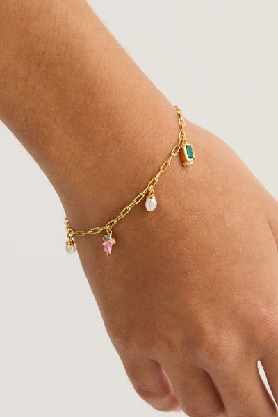 BY CHARLOTTE - CONNECT TO THE UNIVERSE BRACELET - GOLD - PERTH STOCKIST - AUSTRALIAN STOCKIST - WA STOCKIST - AUSTRALIA STOCKIST - AUS STOCKIST - PERTH BOUTIQUE - WA BOUTIQUE - AUS BOUTIQUE - AUSTRALIA BOUTIQUE