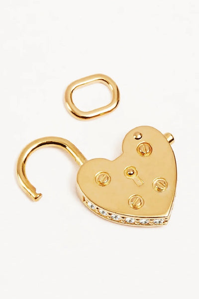 BY CHARLOTTE - LOVE UNLOCKED PADLOCK PENDANT - GOLD - PERTH STOCKIST - AUSTRALIAN STOCKIST - WA STOCKIST - AUSTRALIA STOCKIST - AUS STOCKIST - PERTH BOUTIQUE - WA BOUTIQUE - AUS BOUTIQUE - AUSTRALIA BOUTIQUE