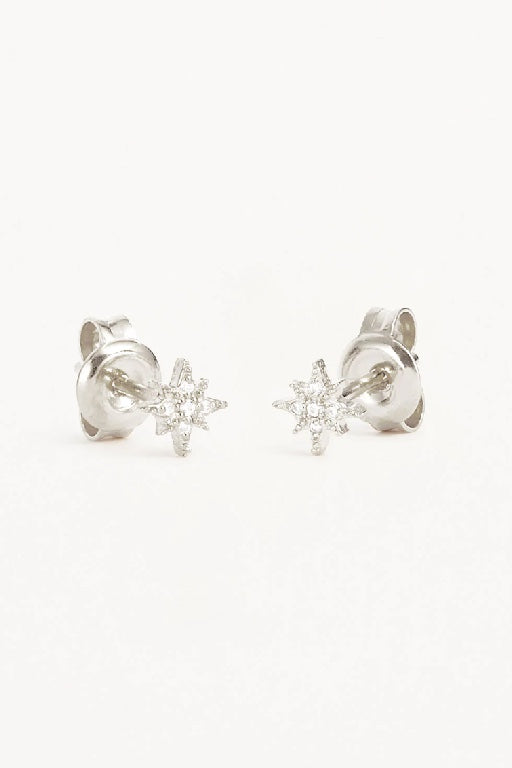 BY CHARLOTTE - STARLIGHT STUD EARRINGS - SILVER - PERTH STOCKIST