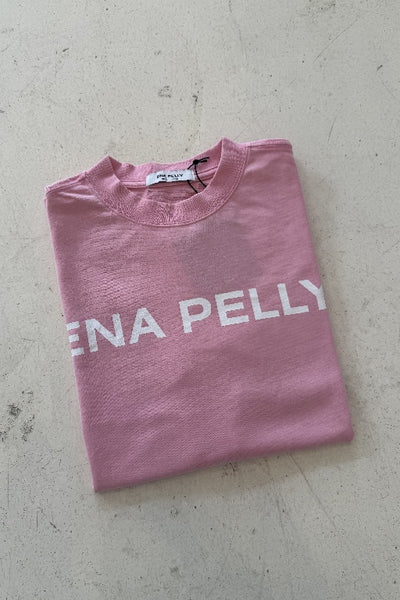 ENA PELLY - CHLOE OVERSIZED TEE - WASHED PINK - PERTH STOCKIST - AUSTRALIAN STOCKIST - WA STOCKIST - AUSTRALIA STOCKIST - AUS STOCKIST - PERTH BOUTIQUE - WA BOUTIQUE - AUS BOUTIQUE - AUSTRALIA BOUTIQUE 