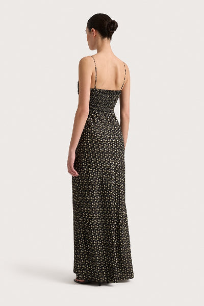 FAITHFULL THE BRAND - CLARA MAXI DRESS - DAFFODIL MIRO