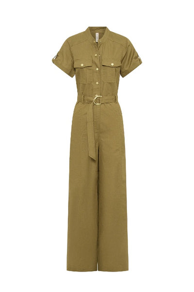 KIVARI - EBONY JUMPSUIT - KHAKI