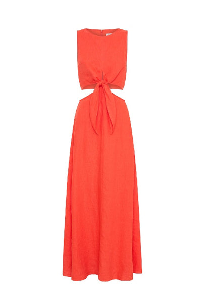 KIVARI - ROMINA MAXI DRESS - SCARLET - PERTH STOCKIST