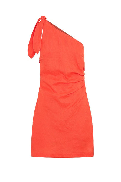 KIVARI - ROMINA MINI DRESS - SCARLET - PERTH STOCKIST