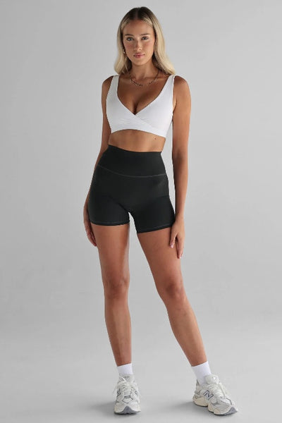 LEELO - SCULPT BIKE SHORTS - DEEP FORREST