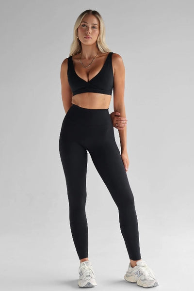 LEELO - SCULPT FULL LENGTH LEGGINGS - BLACK