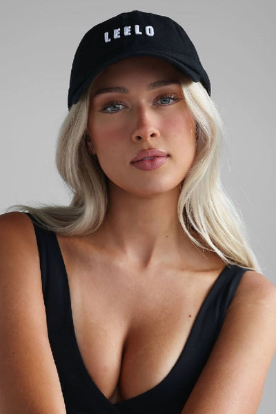 LEELO ACTIVE - CLASSIC CAP - BLACK - PERTH STOCKIST - WA