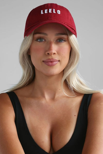 LEELO ACTIVE - CLASSIC CAP - RED - PERTH STOCKIST - WA