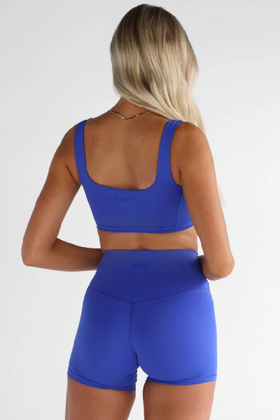 LEELO ACTIVE - LUXE SIGNATURE CROP - COBALT BLUE  - PERTH STOCKIST - AUSTRALIAN STOCKIST - WA STOCKIST - AUSTRALIA STOCKIST - AUS STOCKIST - PERTH BOUTIQUE - WA BOUTIQUE - AUS BOUTIQUE - AUSTRALIA BOUTIQUE 