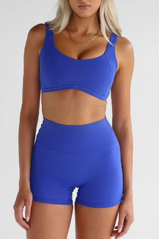 LEELO ACTIVE - LUXE SIGNATURE CROP - COBALT BLUE  - PERTH STOCKIST - AUSTRALIAN STOCKIST - WA STOCKIST - AUSTRALIA STOCKIST - AUS STOCKIST - PERTH BOUTIQUE - WA BOUTIQUE - AUS BOUTIQUE - AUSTRALIA BOUTIQUE 