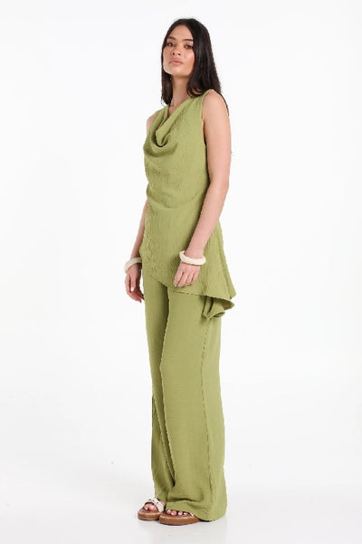 LOST IN LUNAR - MALI PANTS - PISTACHIO - PERTH STOCKIST - PERTH BOUTIQUE