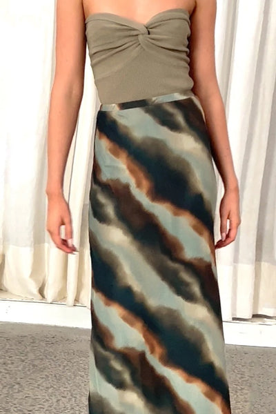 MADISON - BEVERLY MAXI SKIRT - DAWN