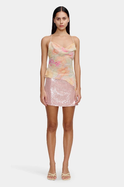 OWNLEY - BOWIE MINI SKIRT - PINK