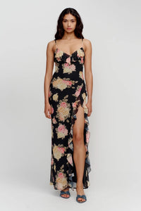 OWNLEY - LEIA MAXI DRESS - VINTAGE ROSES