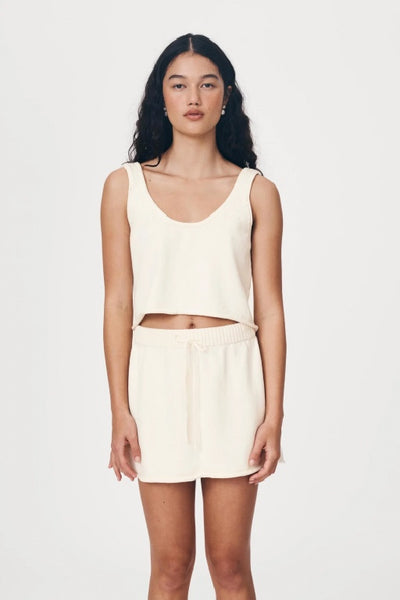 ROWIE - BELEN KNIT CROP - BONE - PERTH - STOCKIST