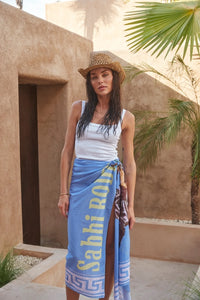 SABBI - SARONG - RODEO BLUE