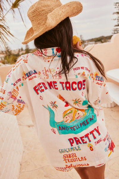 SABBI - THE PATRON SHIRT - FEED ME TACOS