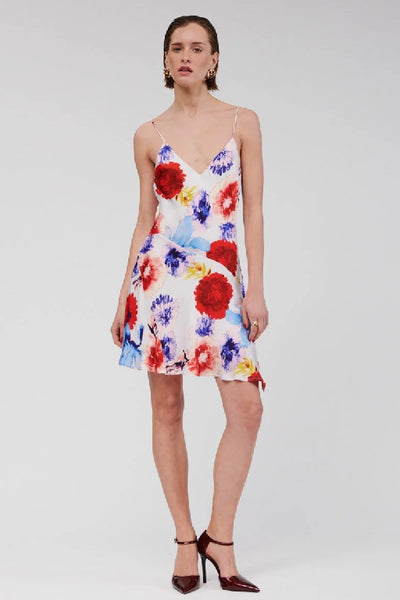 SUBOO - AMIE SLIP MINI DRESS - FLORAL - PERTH STOCKIST