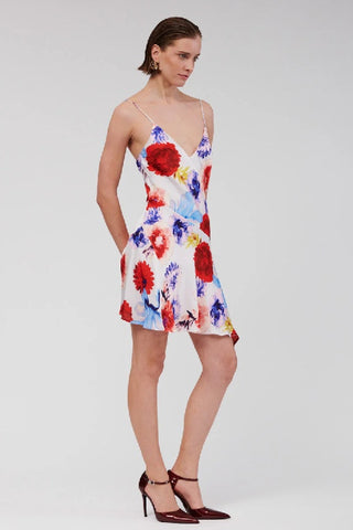 SUBOO - AMIE SLIP MINI DRESS - FLORAL