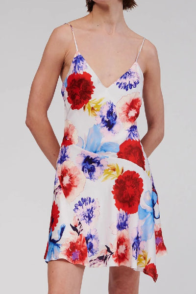 SUBOO - AMIE SLIP MINI DRESS - FLORAL - PERTH - STOCKIST