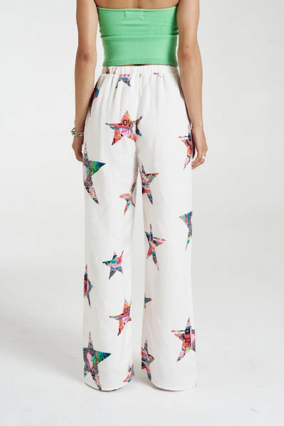 SUMMI SUMMI - ELASTIC WAIST PANTS - STAR X LOVERS 