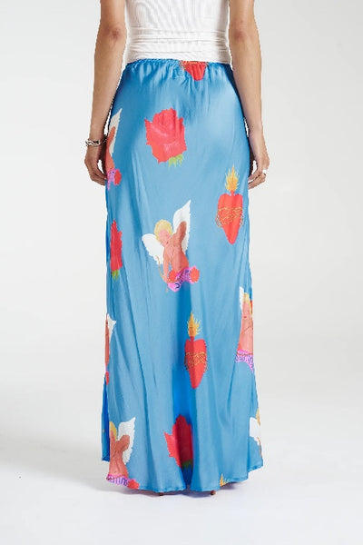 SUMMI SUMMI - MAXI BIAS SKIRT - CAPULET