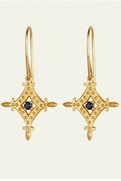 TEMPLE OF THE SUN - CORIN EARRINGS - GOLD - PERTH STOCKIST - WA STOCKIST - AUSTRALIA