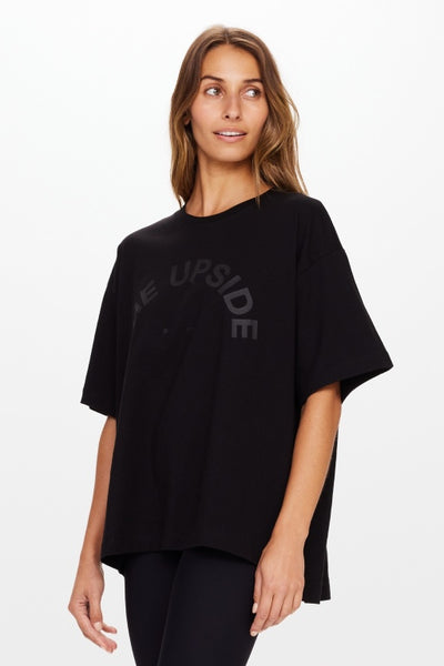 THE UPSIDE - LAURA TEE - BLACK