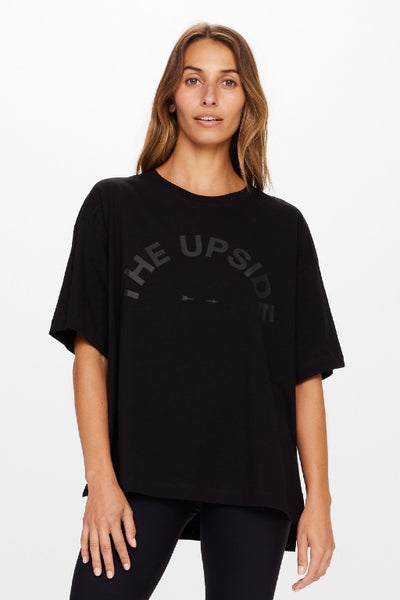 THE UPSIDE - LAURA TEE - BLACK