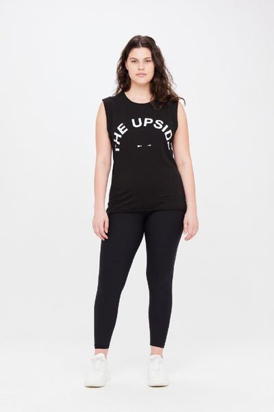 THE UPSIDE- MUSCLE TANK - BLACK