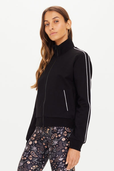 THE UPSIDE - REALM MARGOT JACKET - BLACK