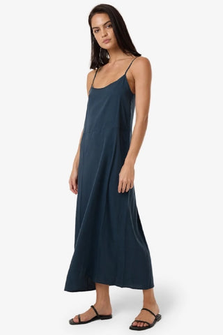 THRILLS - BREEZY SLIP DRESS - DARK SLATE