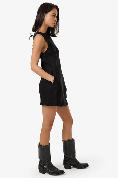 THRILLS - EMBER ARIANNA MINI DRESS - BLACK