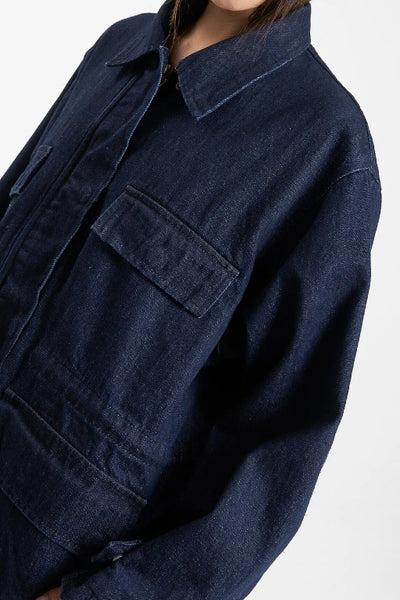 THRILLS - MEG JACKET - RAW INDIGO