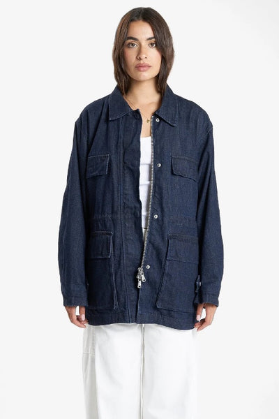 THRILLS - MEG JACKET - RAW INDIGO