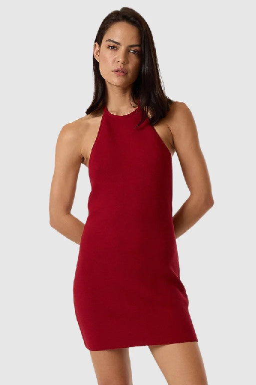 THRILLS - SCARLETT KNIT HALTER DRESS - CHILLI PEPPER - PERTH STOCKIST - WA STOCKIST