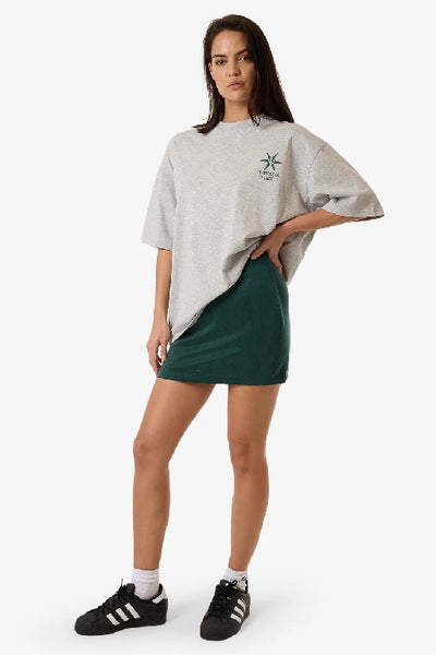 THRILLS - VALENTINA MINI SKIRT - DEEP EMERALD - PERTH STOCKIST