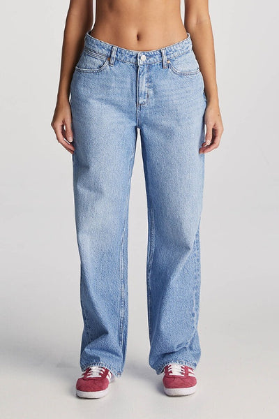 WRANGLER - MID BELLA BAGGY  JEAN - SUSPICION