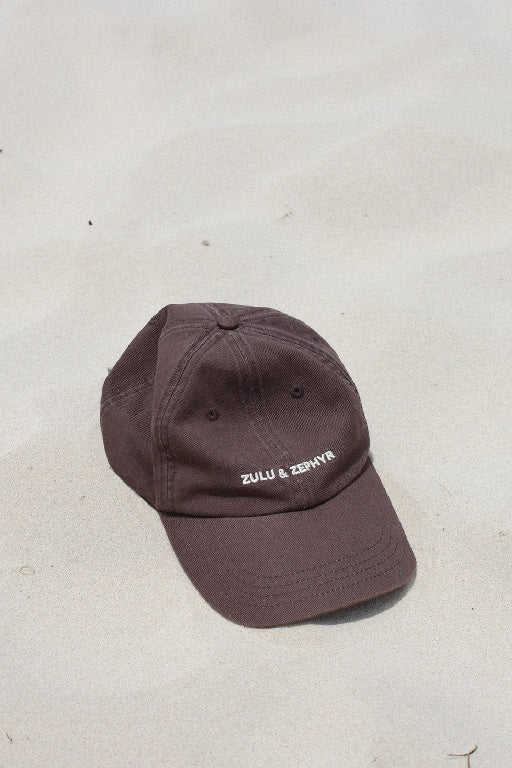 ZULU & ZEPHYR - CANVAS CAP - COCOA