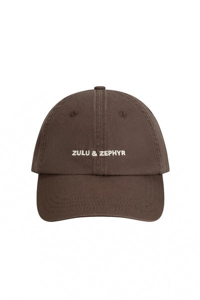 ZULU & ZEPHYR - CANVAS CAP - COCOA